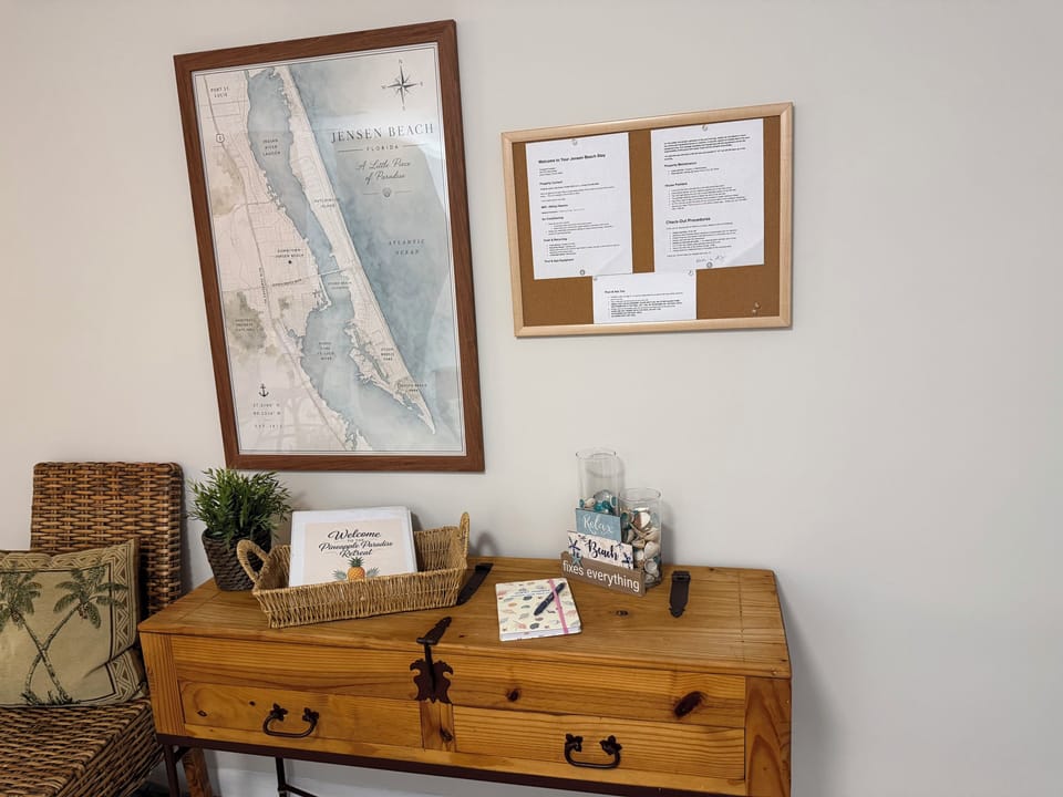 Welcome area