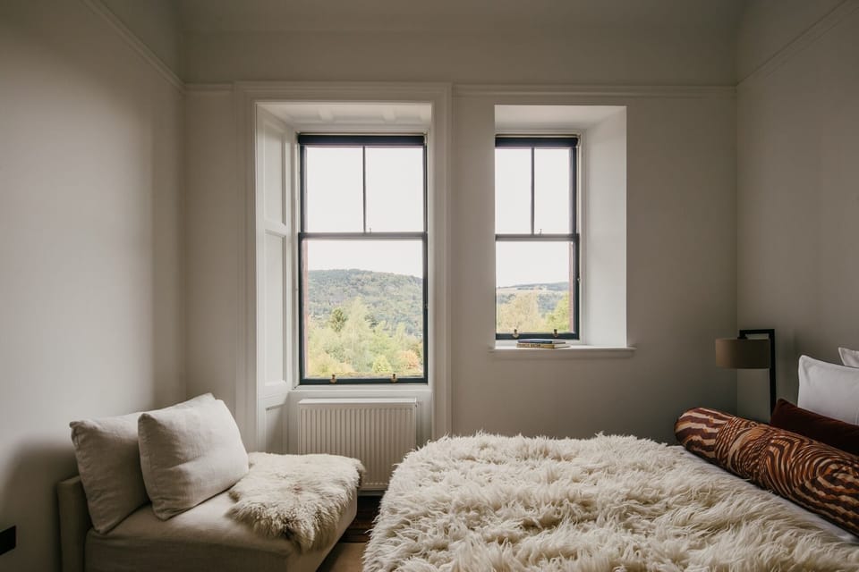Superior Double Room, Garden View (Wild Cherry) | Egyptian cotton sheets, premium bedding, desk, iron/ironing board