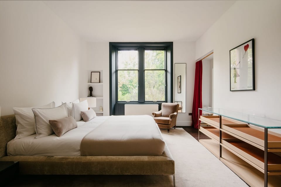 Superior Double or Twin Room, Garden View (Silver Birch) | Egyptian cotton sheets, premium bedding, desk, iron/ironing board