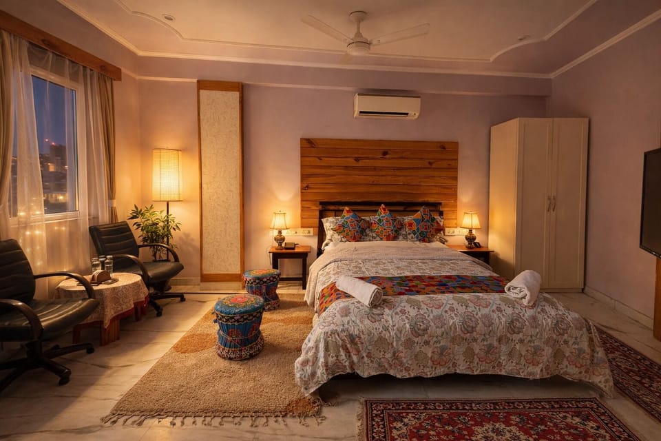 Deluxe Double Room, City View | In-room safe, soundproofing, free WiFi, wheelchair access