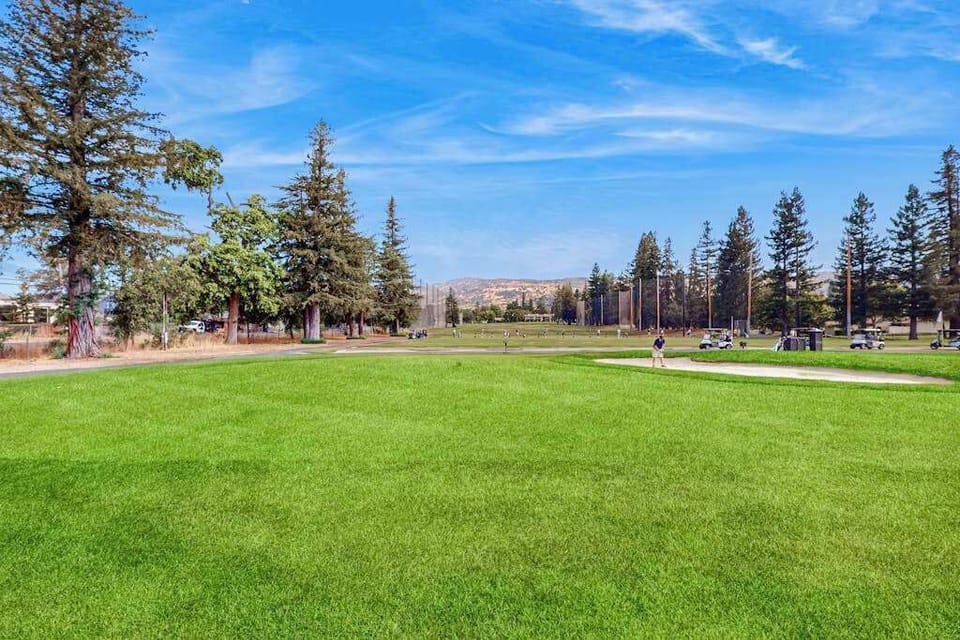 Gaze across the emerald fairways of Silverado Resort's championship golf course — your front-row view of Napa Valley's most iconic greens