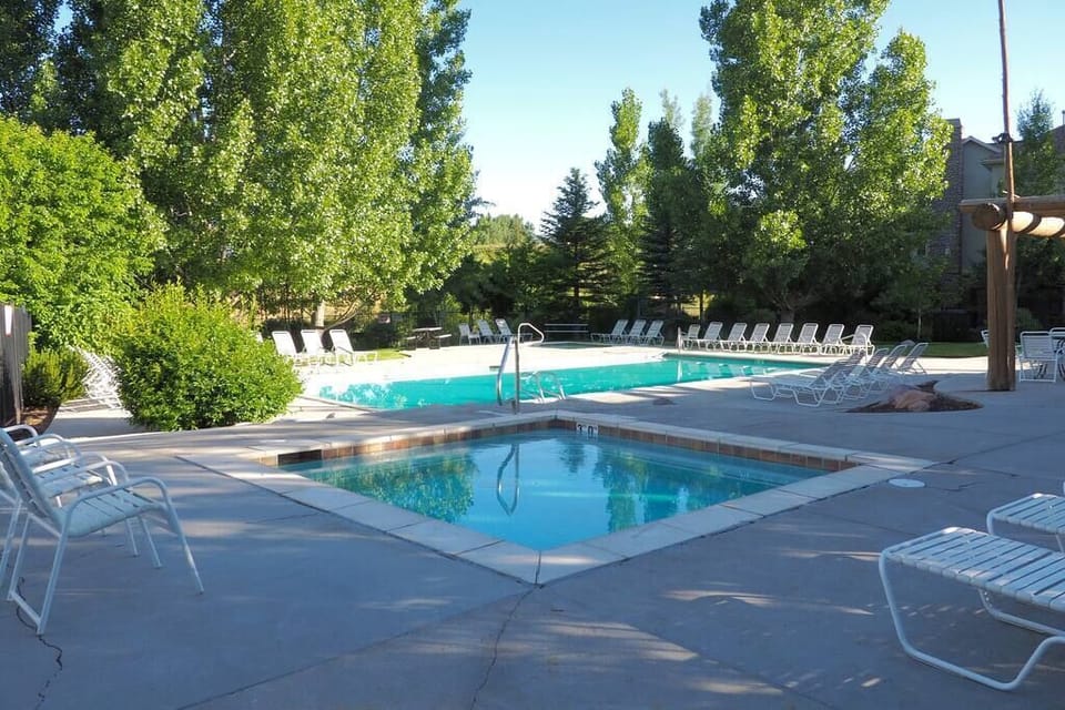 Cool off at the community pool or soak up the sun on warm days—just steps away.