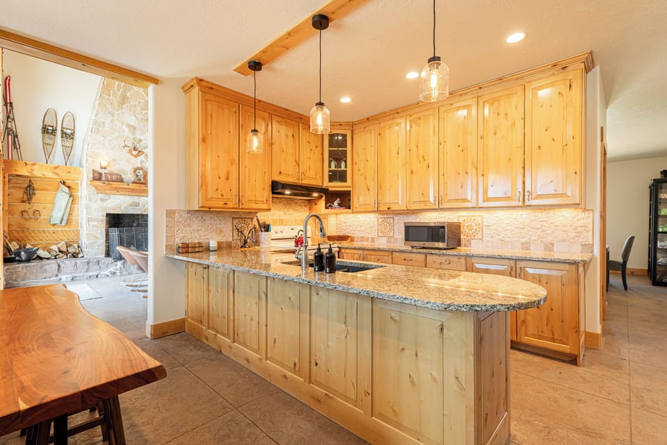 Spacious kitchen