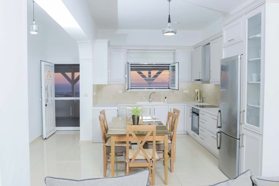 Villa, Bay View | Private kitchen | Espresso maker, electric kettle