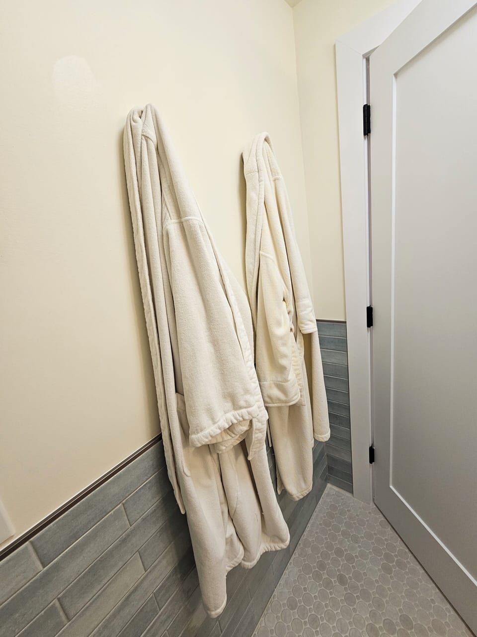 Robes in each bathroom for your enjoyment