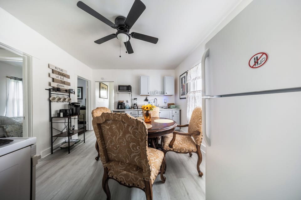 Cozy dining space for shared meals and memories