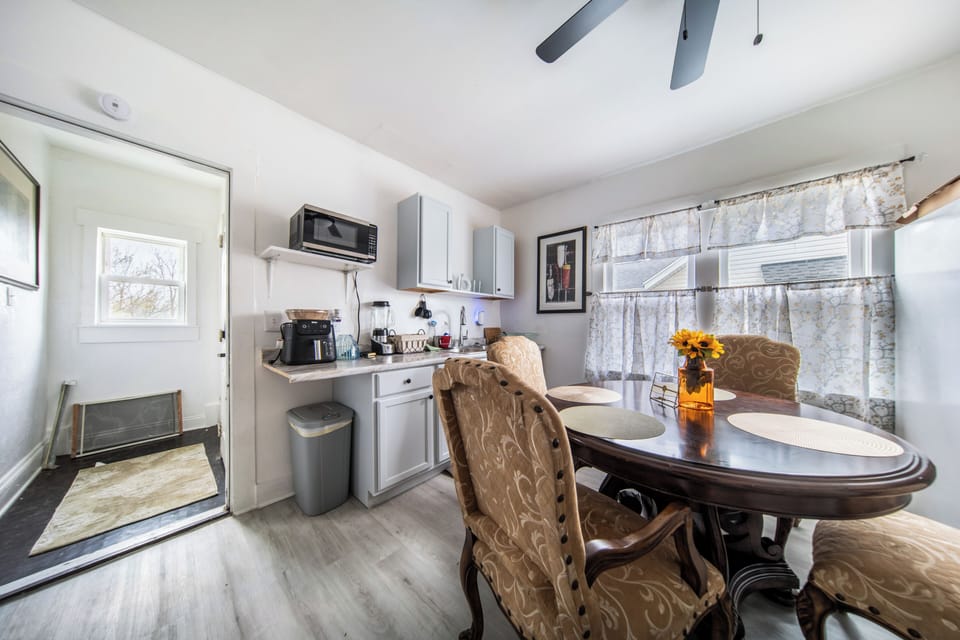 Bright dining nook perfect for any meal
