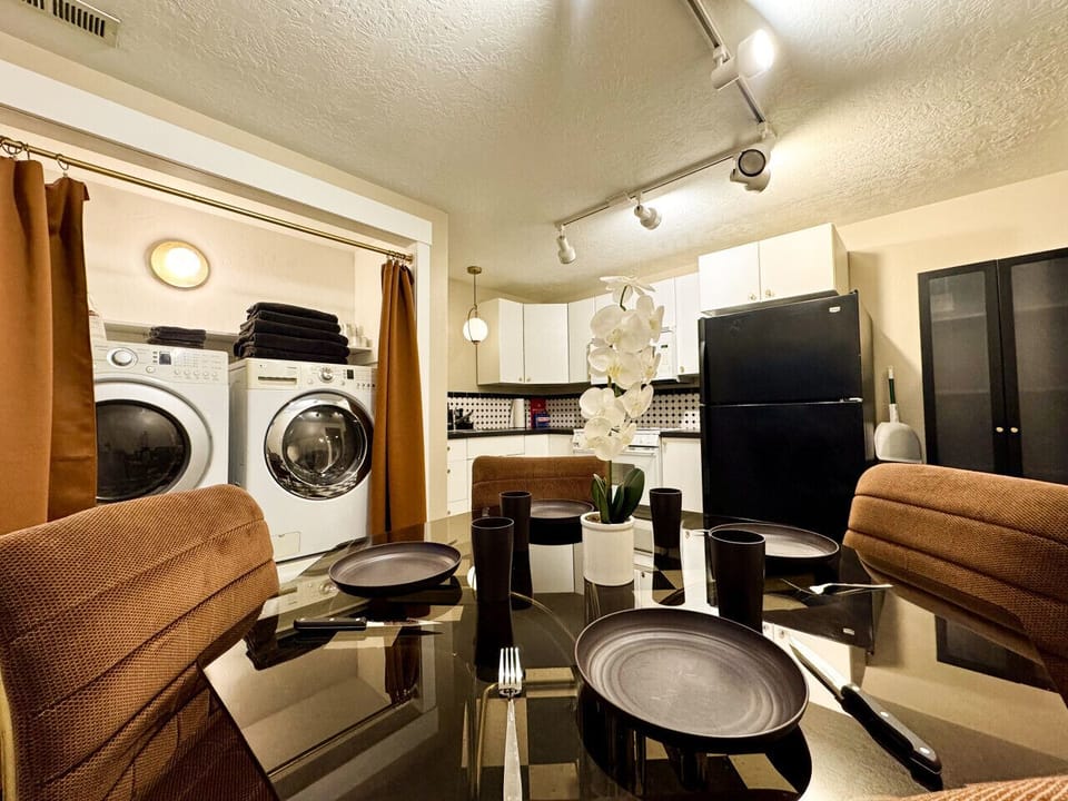 Alternate view of the kitchen/laundry