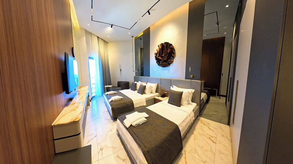 Superior Triple Room, Balcony, Sea View | In-room safe, laptop workspace, iron/ironing board, free WiFi