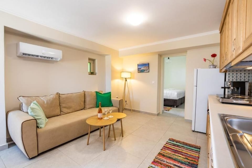 Apartment, Patio, Courtyard View | Living area | Flat-screen TV