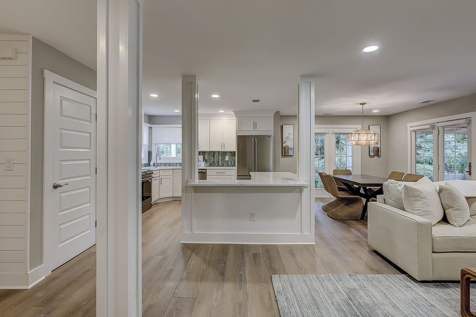 Front Entrance to Open Floor Plan