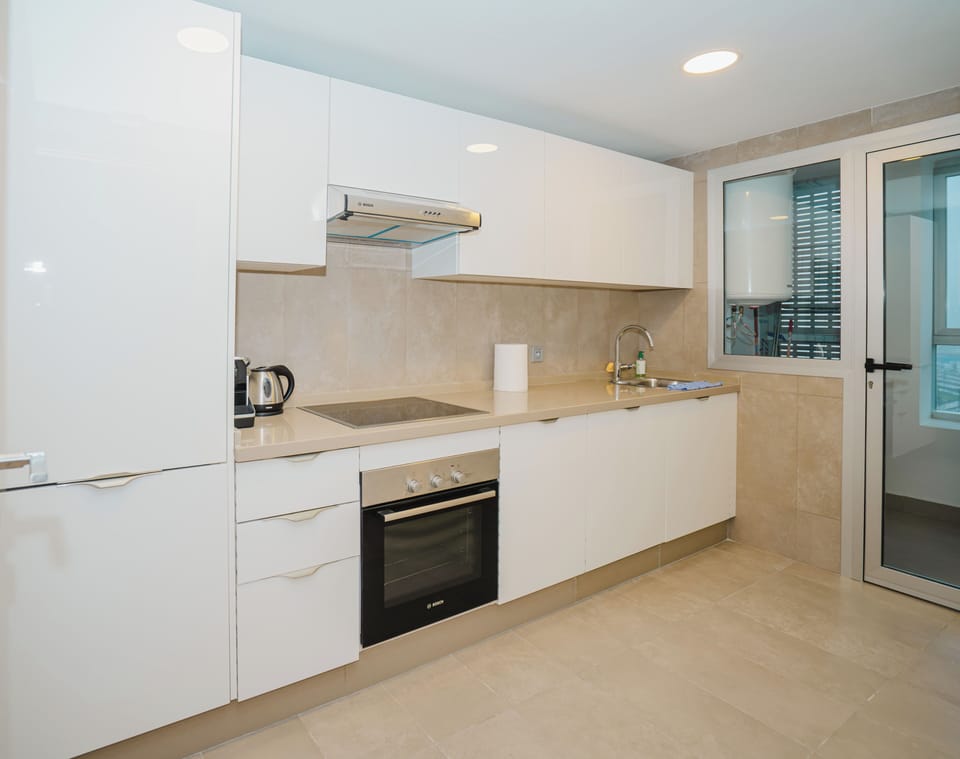 Fully equipped kitchen with all essential appliances