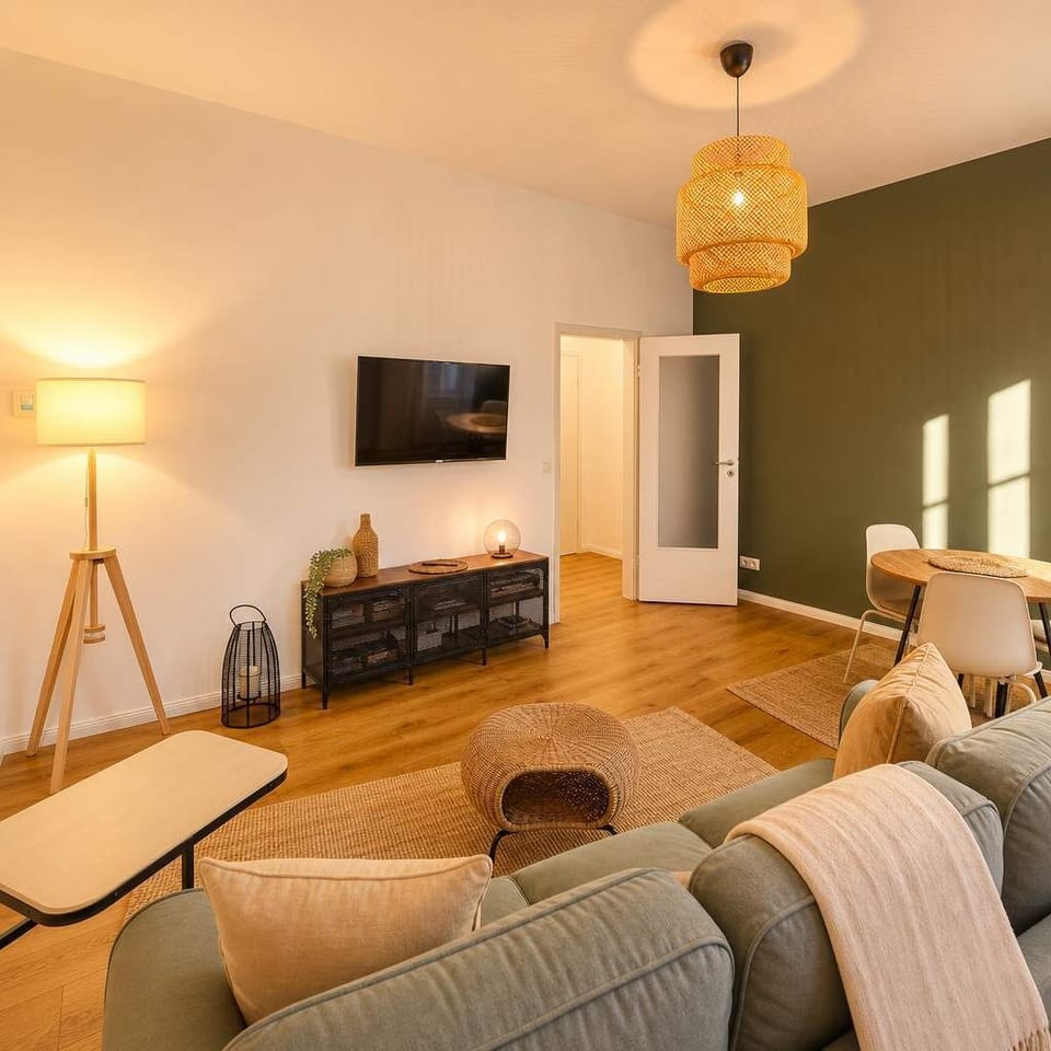 Wohnzimmer – Sitzbereich mit Blick zur Essecke