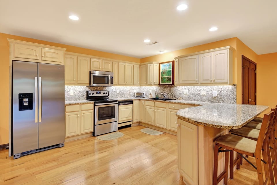 Lower level kitchen