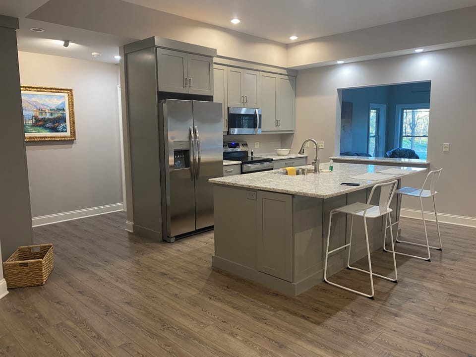 Family Apartment, Garden View | Private kitchen