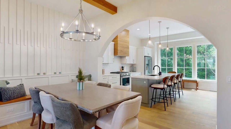 Beautiful decor throughout the home