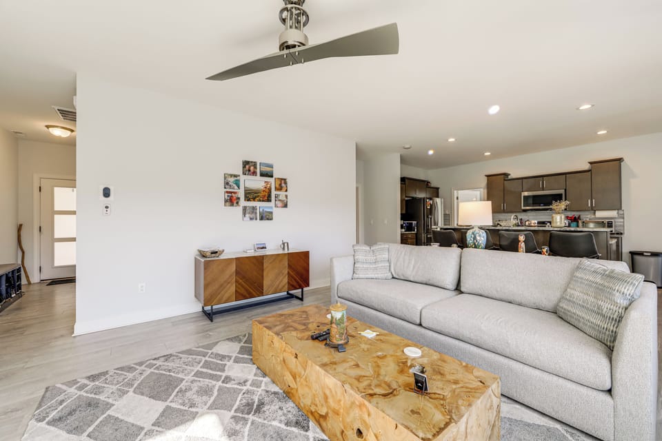 Upstairs Living Room | 2 Full Kitchens