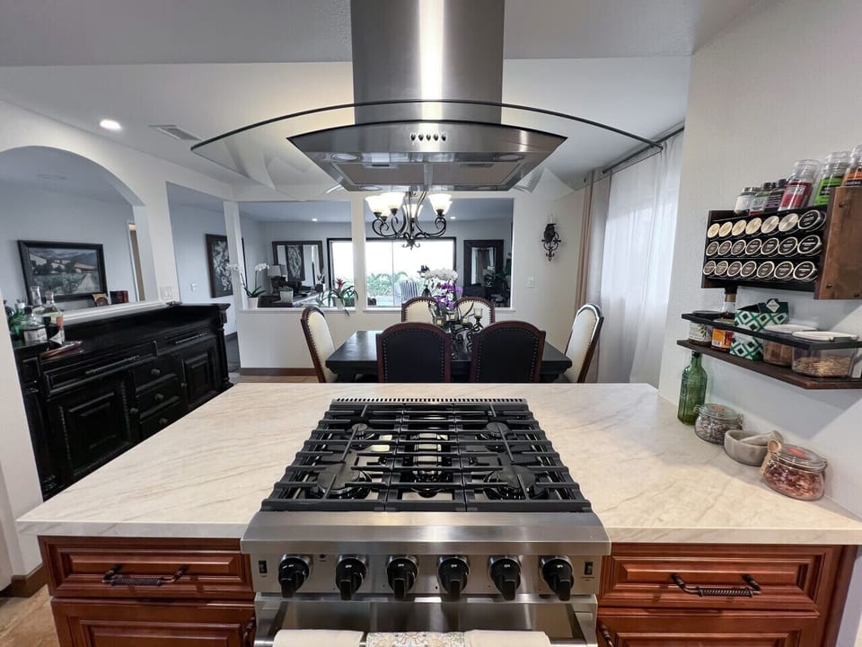 cooking with a view