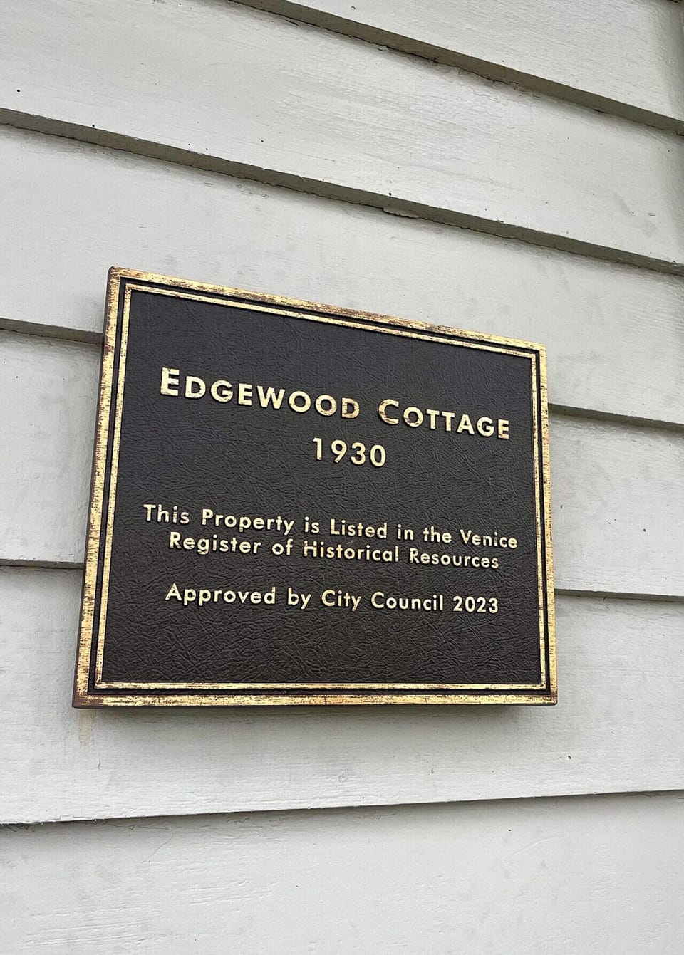 City awarded plaque