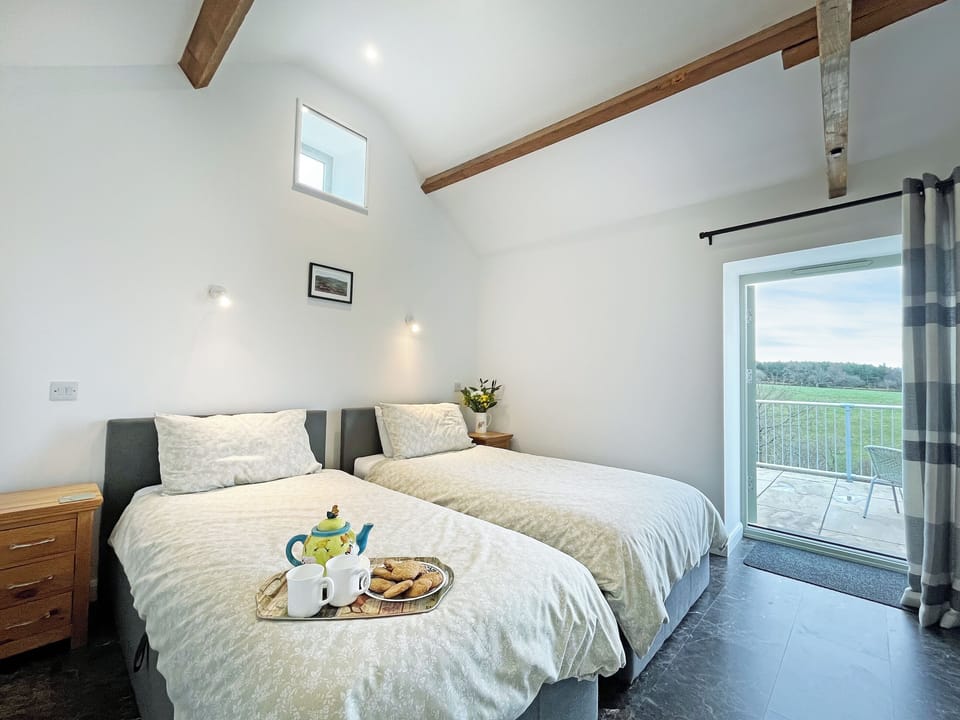 Twin bedroom | Bluebell - Stape Head Farm, Pickering