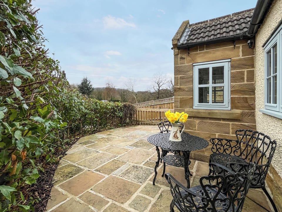 Sitting-out-area | Jasmin Cottage, Ingleby Greenhow