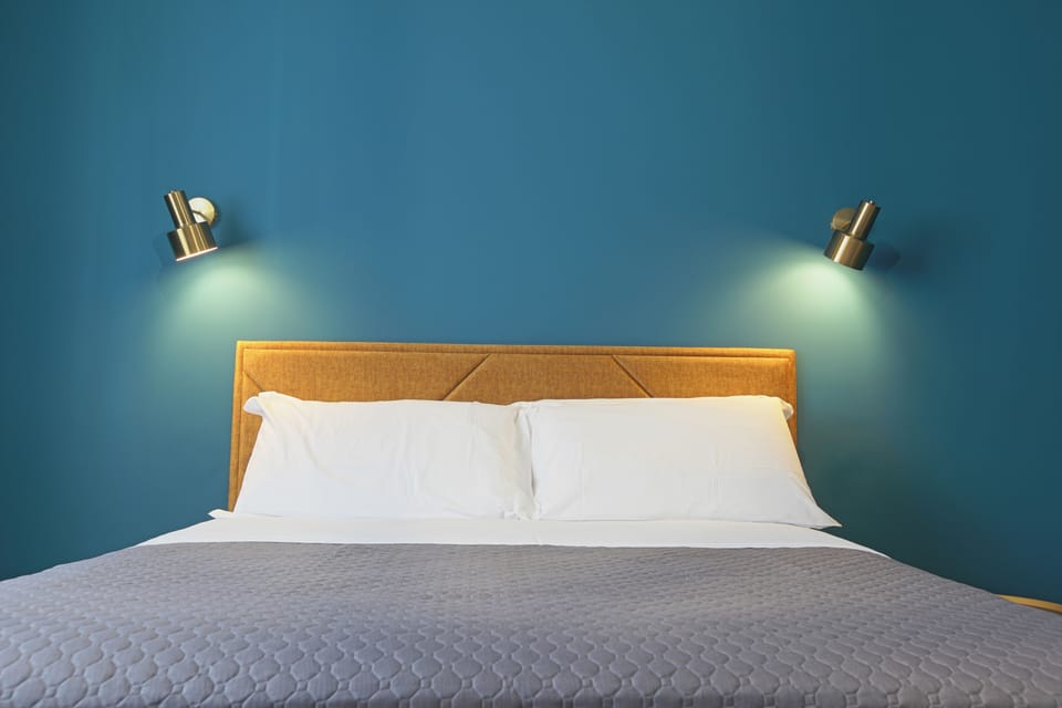 Deluxe Double Room, Private Bathroom | Memory foam beds, in-room safe, blackout drapes, soundproofing