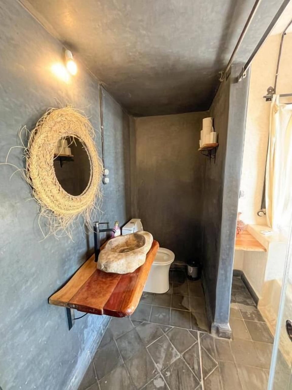 Free toiletries, hair dryer, towels, soap