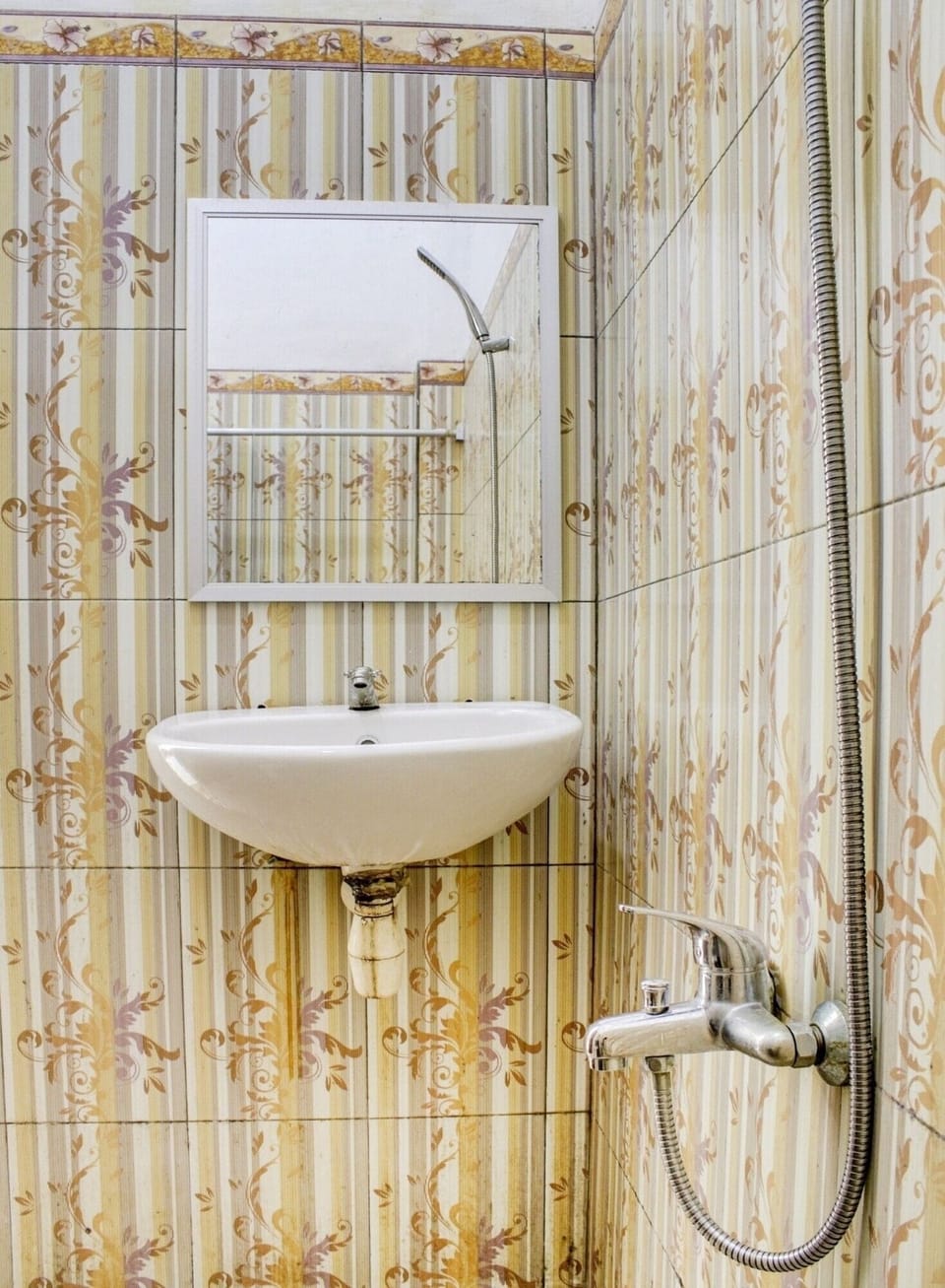 Shower, bathrobes, towels