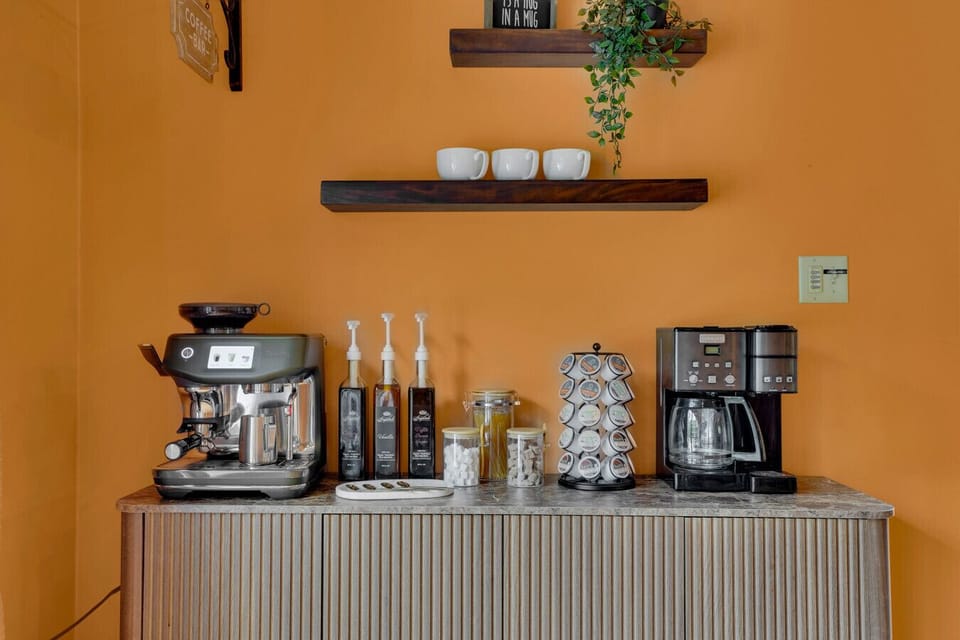 Coffee Bar: Coffee Beans, Grounds, and K-cups provided