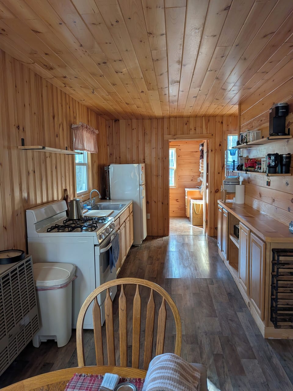 indoor, coffee maker, kitchen, oven, refrigerator,stovetop
