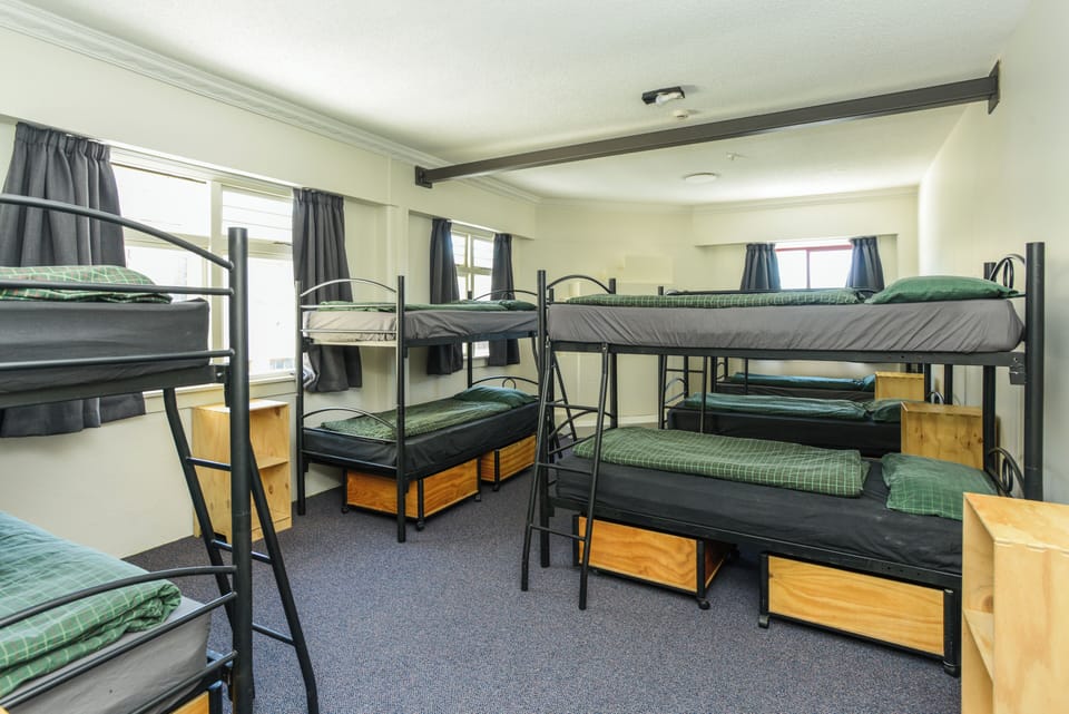 Blackout drapes, free WiFi, bed sheets