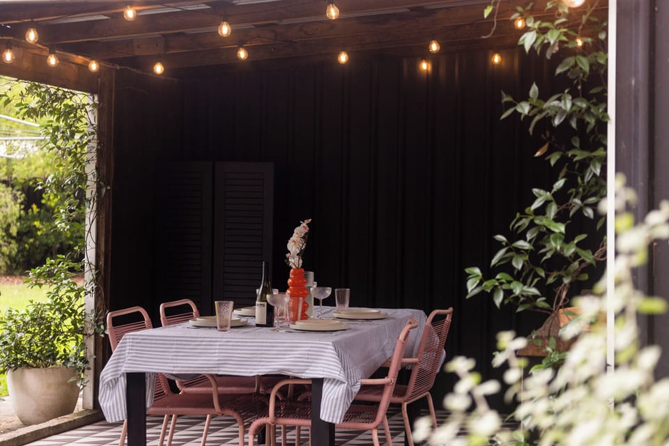Outdoor dining