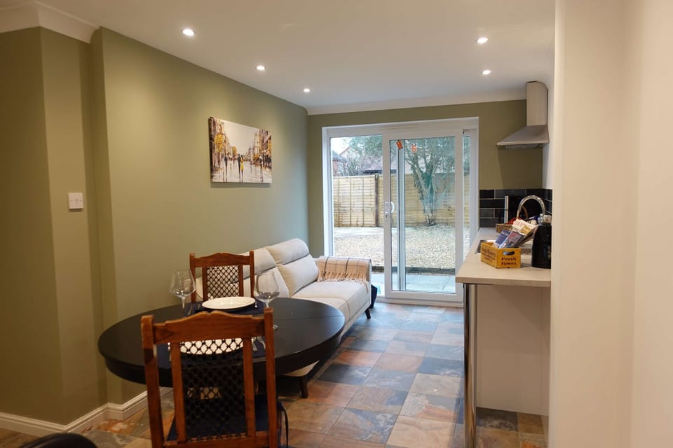 Kitchen and dining area