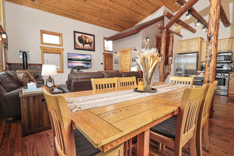 Open Dining/Living/Kitchen