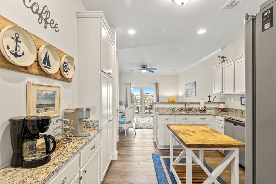 Kitchen with Coffee Nook