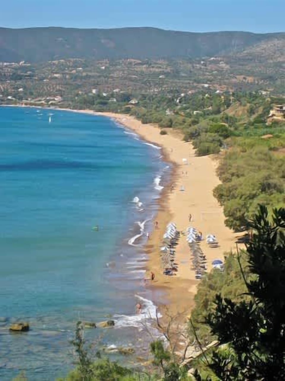 Lachana sandy beach - 400m away from the property