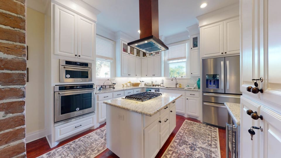 Whip up delicious meals in this charming kitchen
