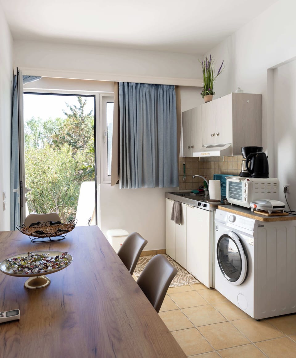 Spacious interior with natural light and access to the balcony