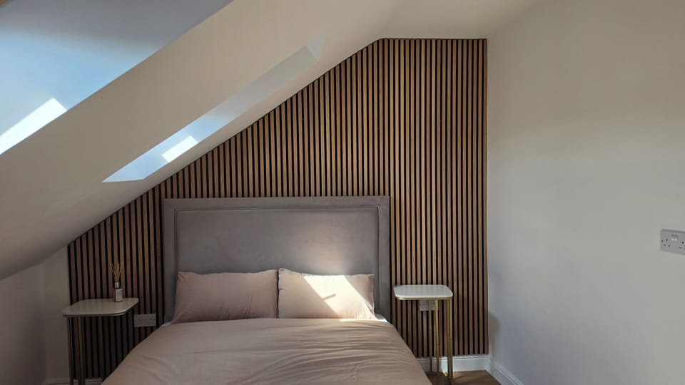 Superior Apartment, City View | Desk, laptop workspace, blackout drapes, free WiFi