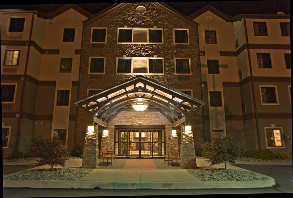 Step beneath the welcoming archway, where warmth and comfort greet you at the entrance.