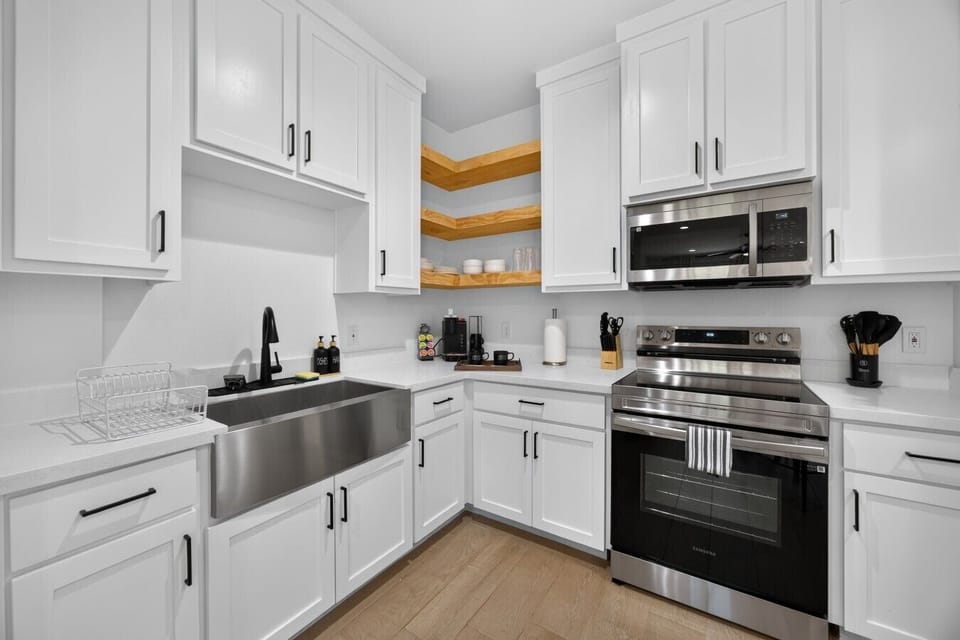 Kitchen | Stainless Steel Appliances | Coffee Station