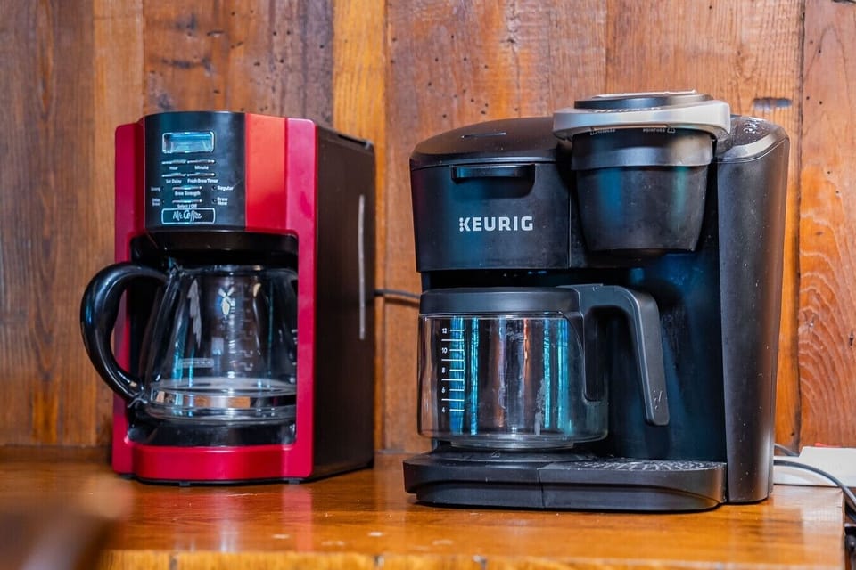 Main House Kitchen Coffee Station | Dual Coffee Makers | Mr. Coffee & Keurig