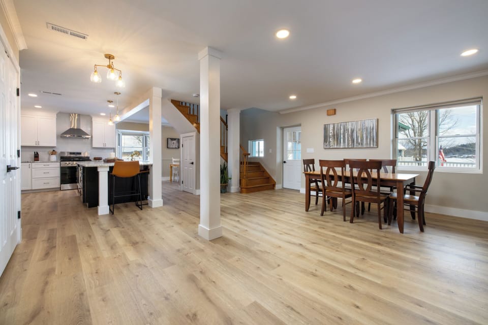 Open Kitchen and Dining Area with Plenty of Room for Entertaining