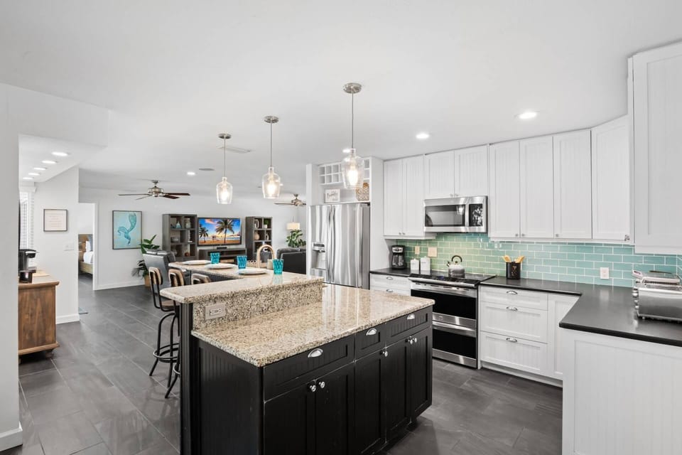 Cook, gather, and connect in this open and functional kitchen