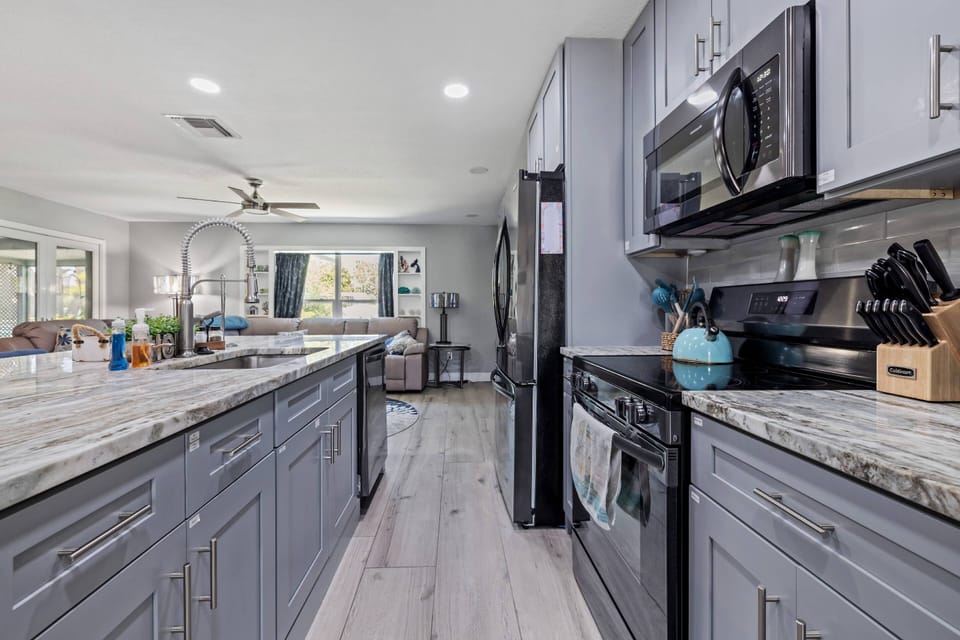 Kitchen with Natural Light