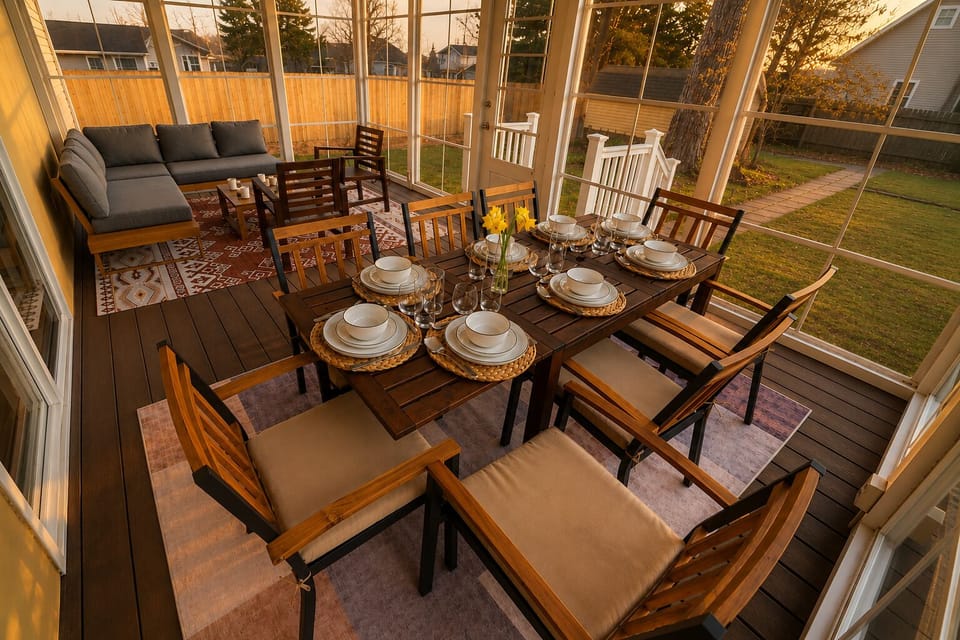 Outdoor dining