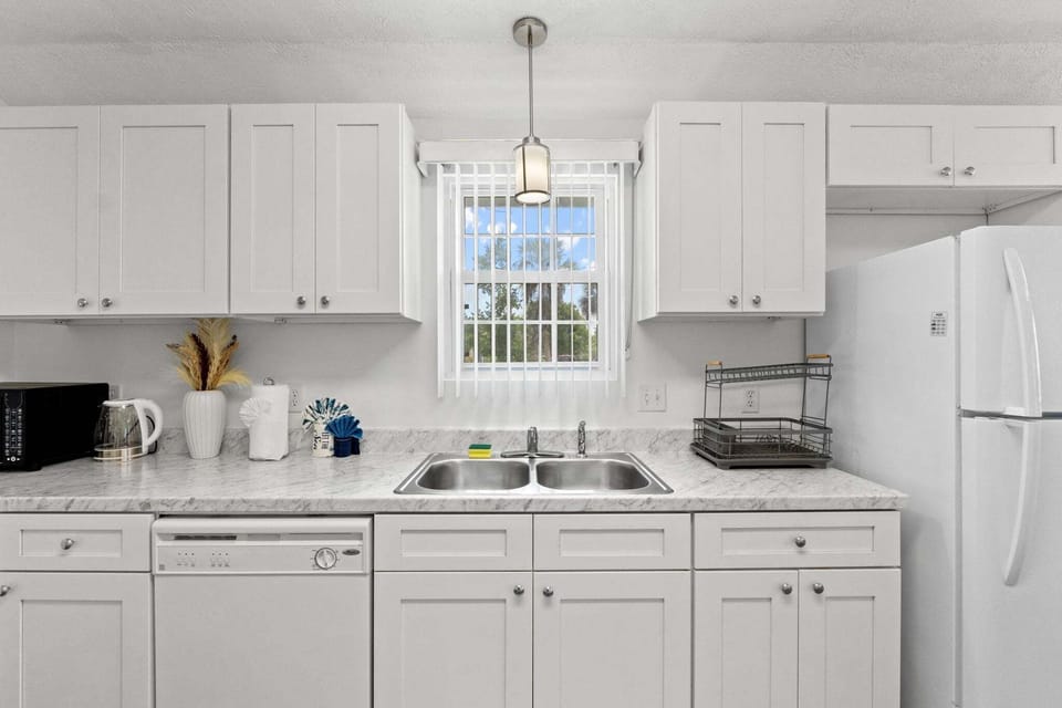 Bright natural light fills the area, making it feel open and inviting.