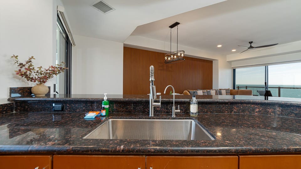Counter top detail from the kitchen.