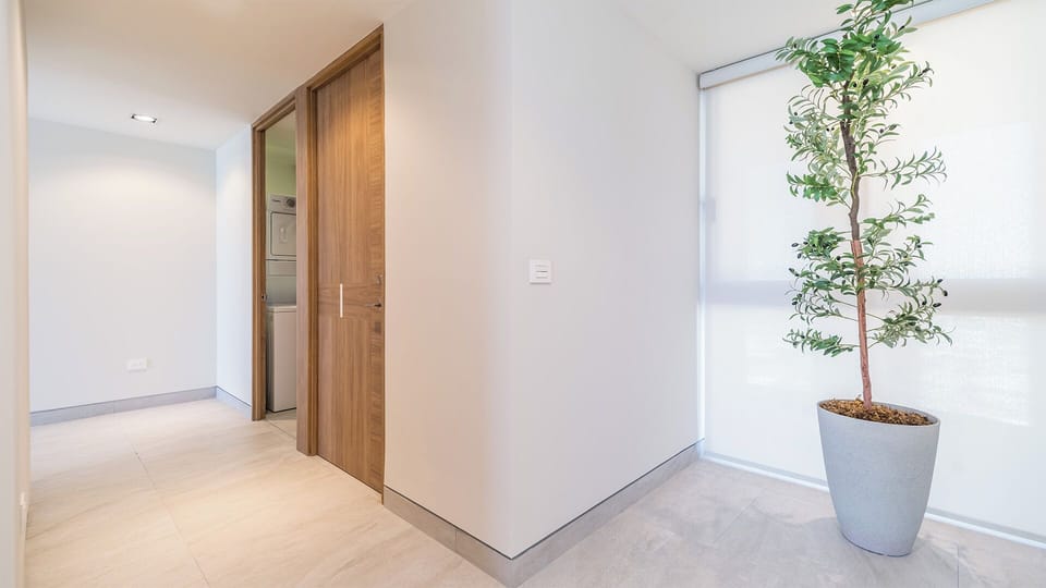 The hall