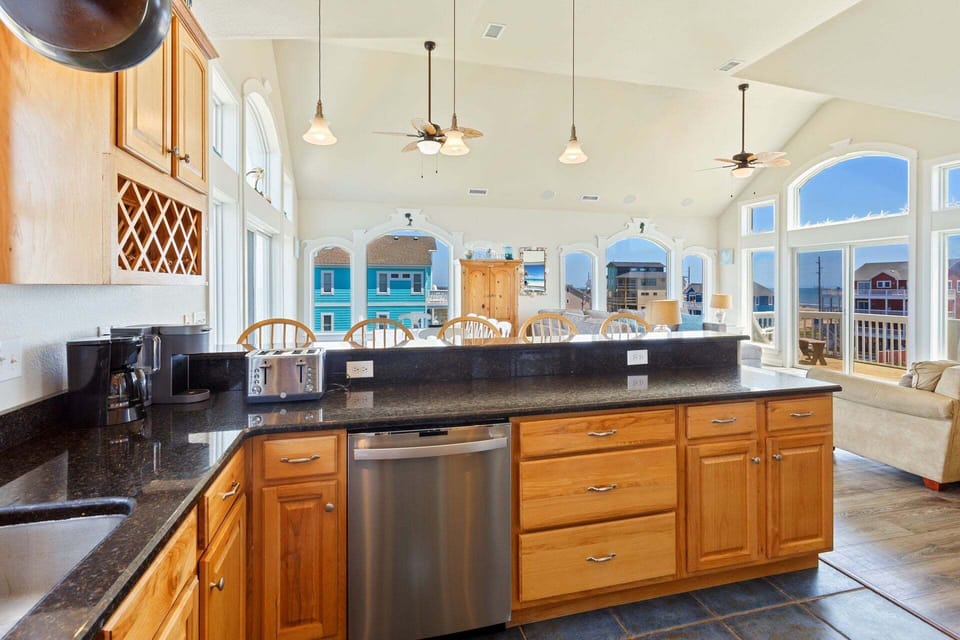 The modern Kitchen has everything you need to whip up something delicious the whole family will love.